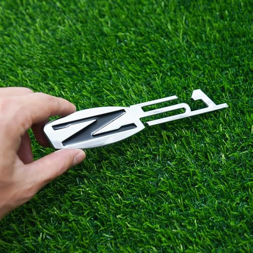 Image of Hood Door Tailgate Trunk Badge 3D Nameplate Emblem Logo Replacement for Z51 1Pc (Chrome Black)