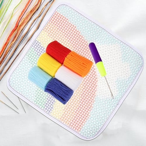 Kit de alfombra DIY textil para superar el aburrimiento en casa 5