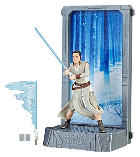 STAR WARS Hasbro – C2572 The Black Series – Titanium Series – Rey – 13cm Figura