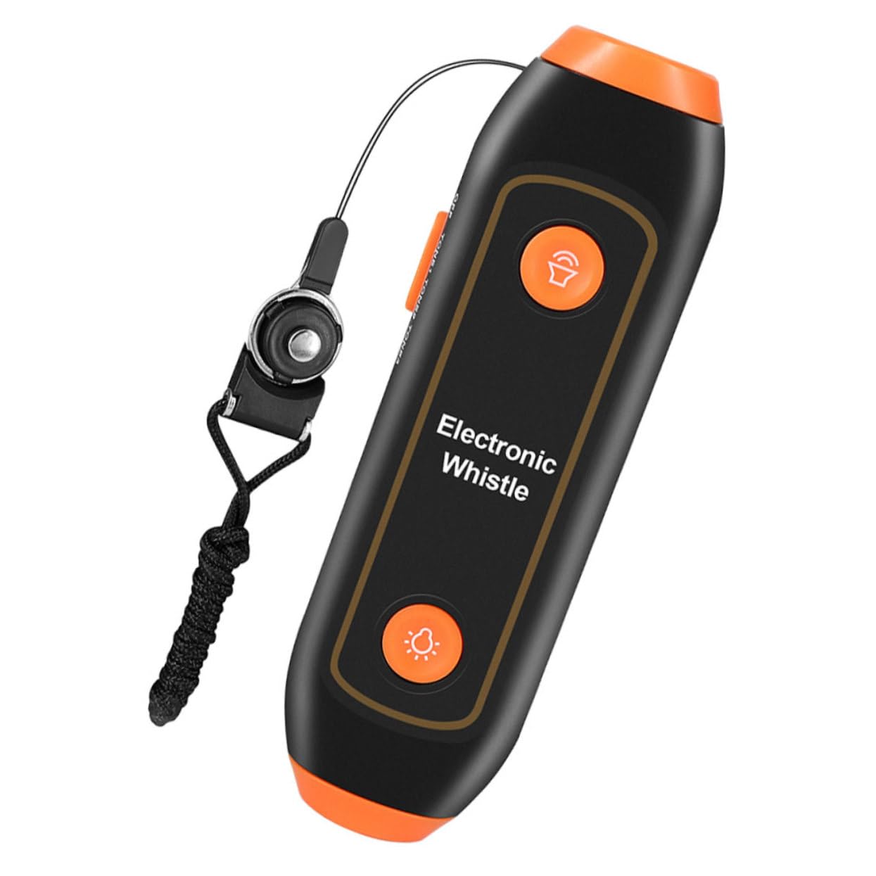 Milisten fischio elettronico fischi elettronici fischi per Allenatori fischio Elettrico Gli Allenatori fischiano con Il Cordino Fischietto Elettrico per Allenatori ABS Orange