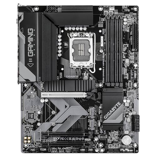 Image of GIGABYTE B760 Gaming X WIFI6E GEN5 Motherboard - Supports 14th Gen Intel Core Processors, 8+1+1 Phase VRM, Up to 5600MHz DDR5, 3X PCIe 4.0 M.2, Wi-Fi 6E, 2.5GbE LAN, USB 3.2 Gen 2