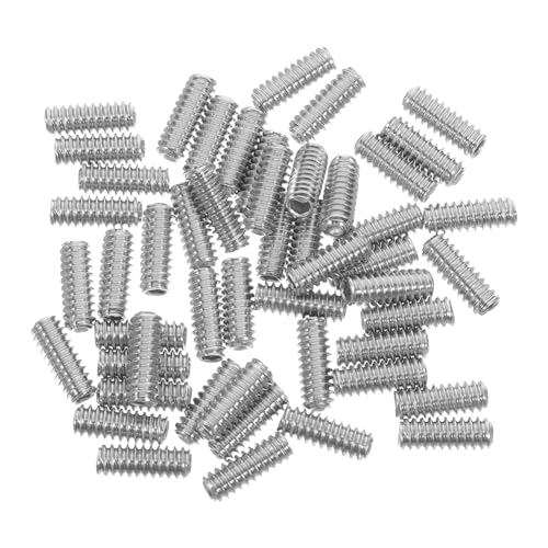 Toyvian 50pcs Surfboard Fin Screws: Stainless Steel Surfing Surf Fin Screws Replacements Surfboard Repair Kit for Women Men Surfing Board Accessory 12 Mm