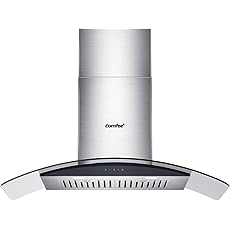 COMFEE' CVG36W8AST V71 Rangehoods, 36 inch, Stainless Steel