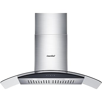 COMFEE' CVG36W8AST V71 Rangehoods, 36 inch, Stainless Steel