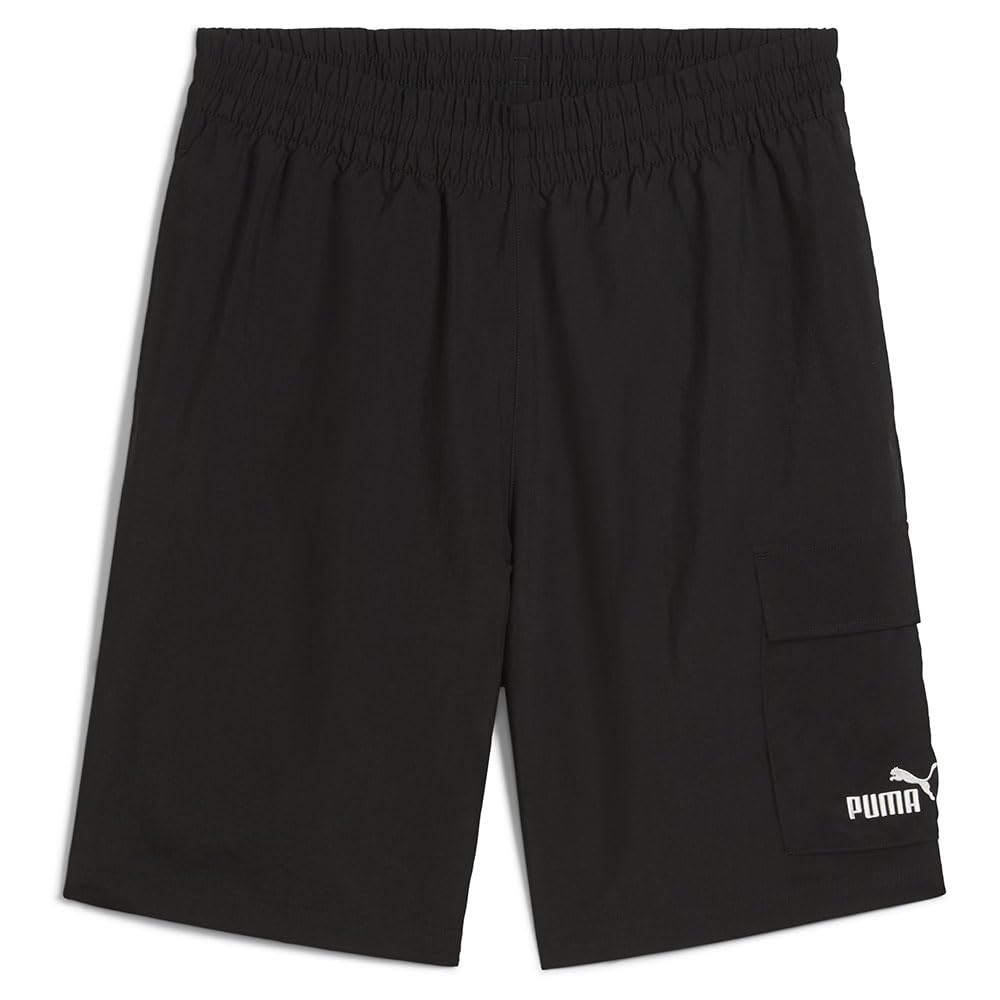 PUMA Men's Woven Shorts ESS No. 1 Logo Woven Cargo Shorts 9 Inches