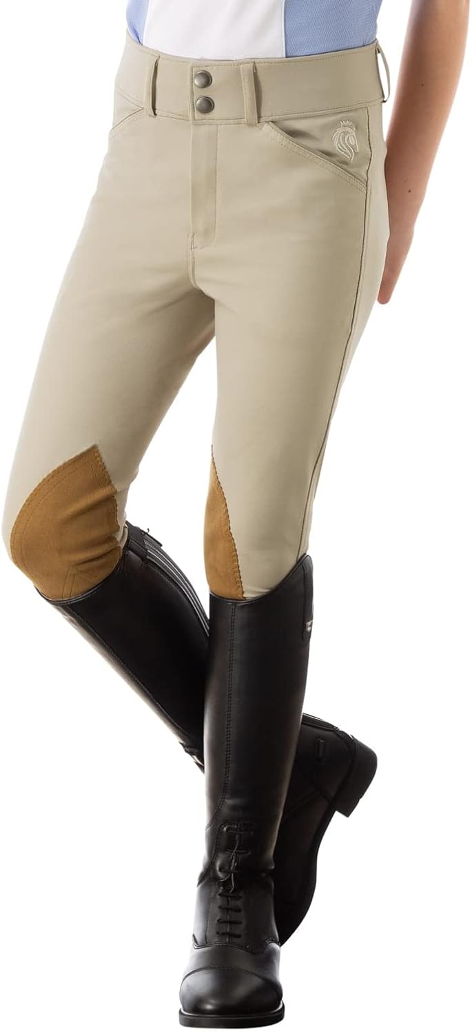 Equinavia Tuva Kids Mid Rise Traditional Knee Patch Show Breeches