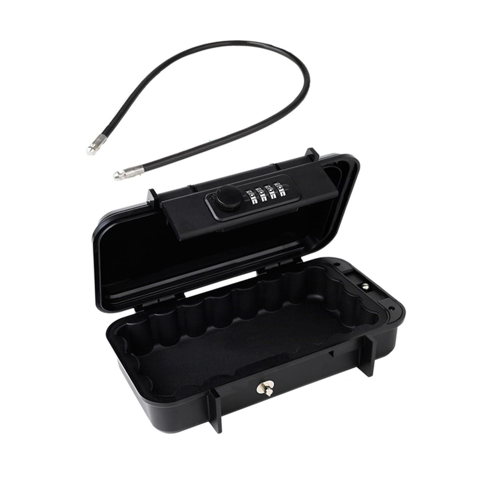 NOLITOY Coffre-fort Portable Sécurisé pour Voyages Antivol Petit Coffre-fort Verrouillable pour Liquide pour Plage Hôtel Résidence Étudiante