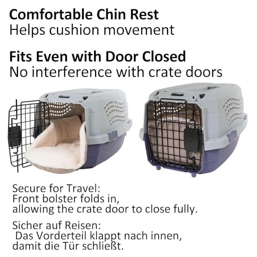 Helen's Pet Bed Flauschige Winter-Hundematte für Hundeboxen, Größe Extra Small (Etikett: S JP Size) – Weiches Waschbares Hundekissen für Transportboxen & Drahtkäfige, Passgenau