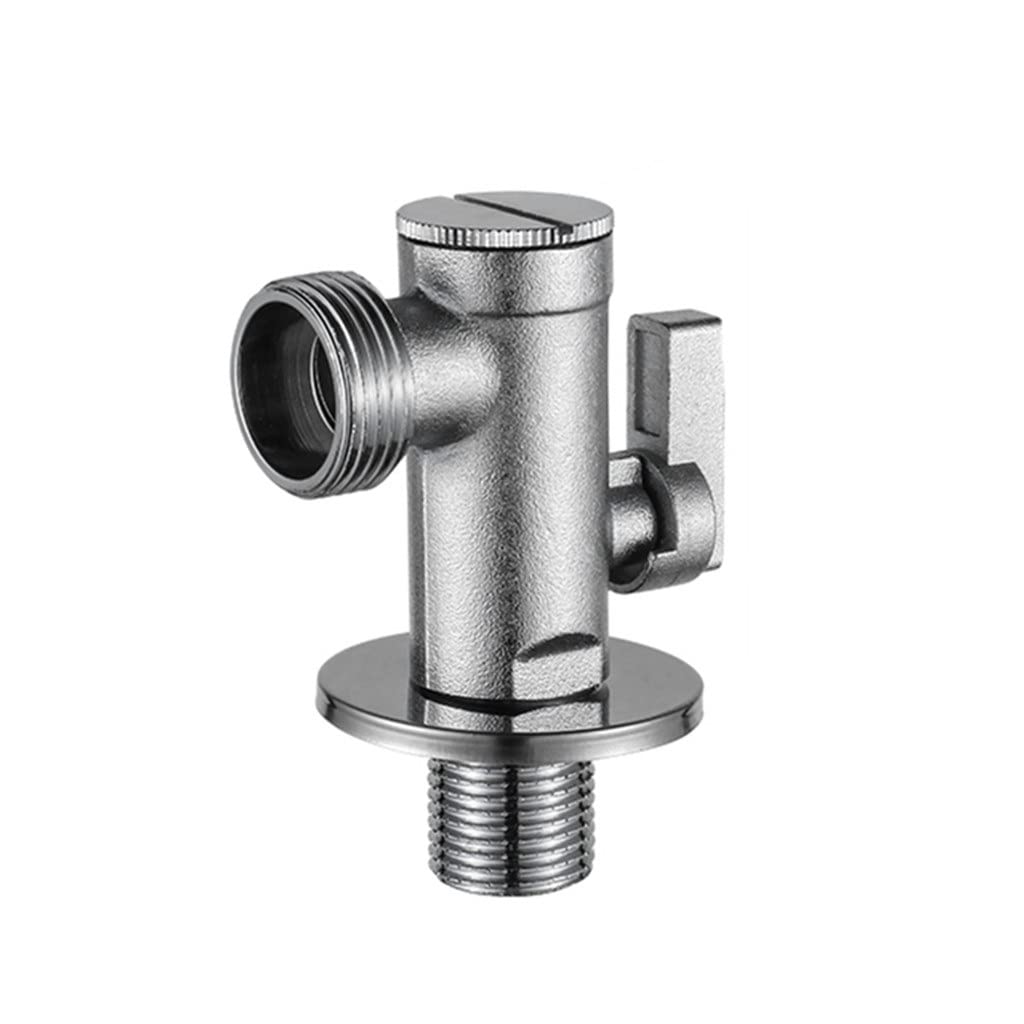Soupape en laiton durable avec filetage mâle pour douche et wc de salle de bain