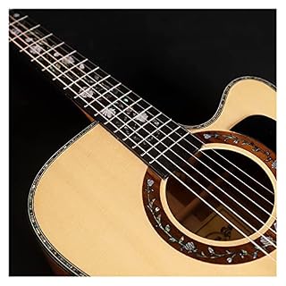 FMOPQ 40-inch M610C Acoustic Guitar Solid Sitika Spruce Top Ebony Fingerboard Professional Acoustic Guitar Guitars (Size… - Les Beatles, Paul McCartney, John Lennon, RIngo Starr, George Harrison FMOPQ 40-inch M610C Acoustic Guitar Solid Sitika Spruce Top Ebony Fingerboard Professional Acoustic Guitar Guitars (Size… – Image 5