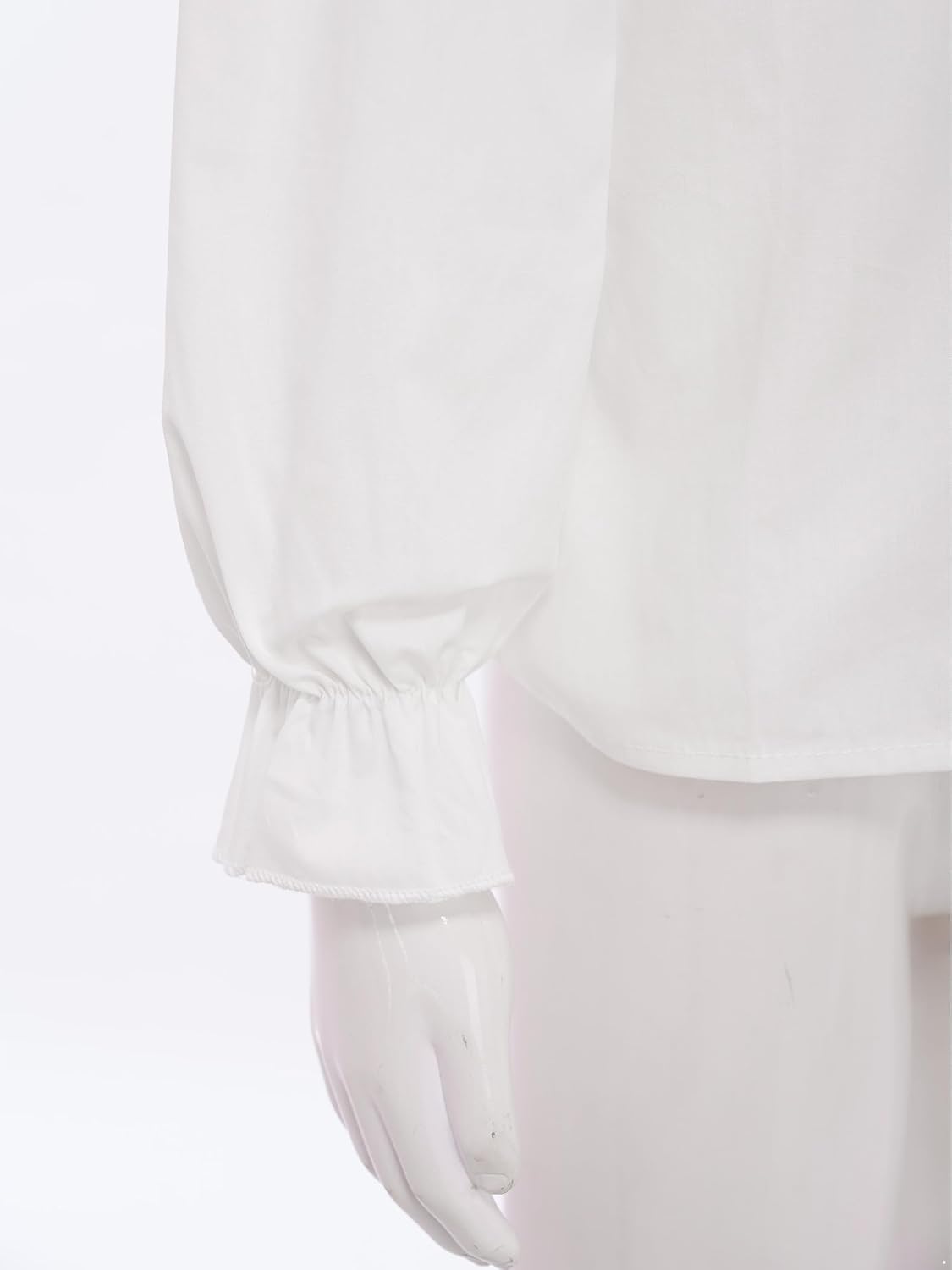 JEYPINMI Toddler Girls Ruffle White Blouse Long Sleeve Button Down Shirts School Uniform Spring and Summer Basic Top