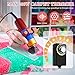 Rug Tufting Gun with Carpet Trimmer Kit，Tufting Gun Starter Kit Professional Tufting Rug Making Machine，2 in 1 Cut Pile Loop Pile Tufting Gun Kits for Beginners and Amateur