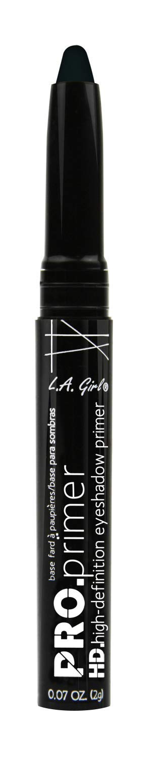 L.A. Girl HD PRO.Primer Eyeshadow Stick, Black GEB197 (Pack of 3)