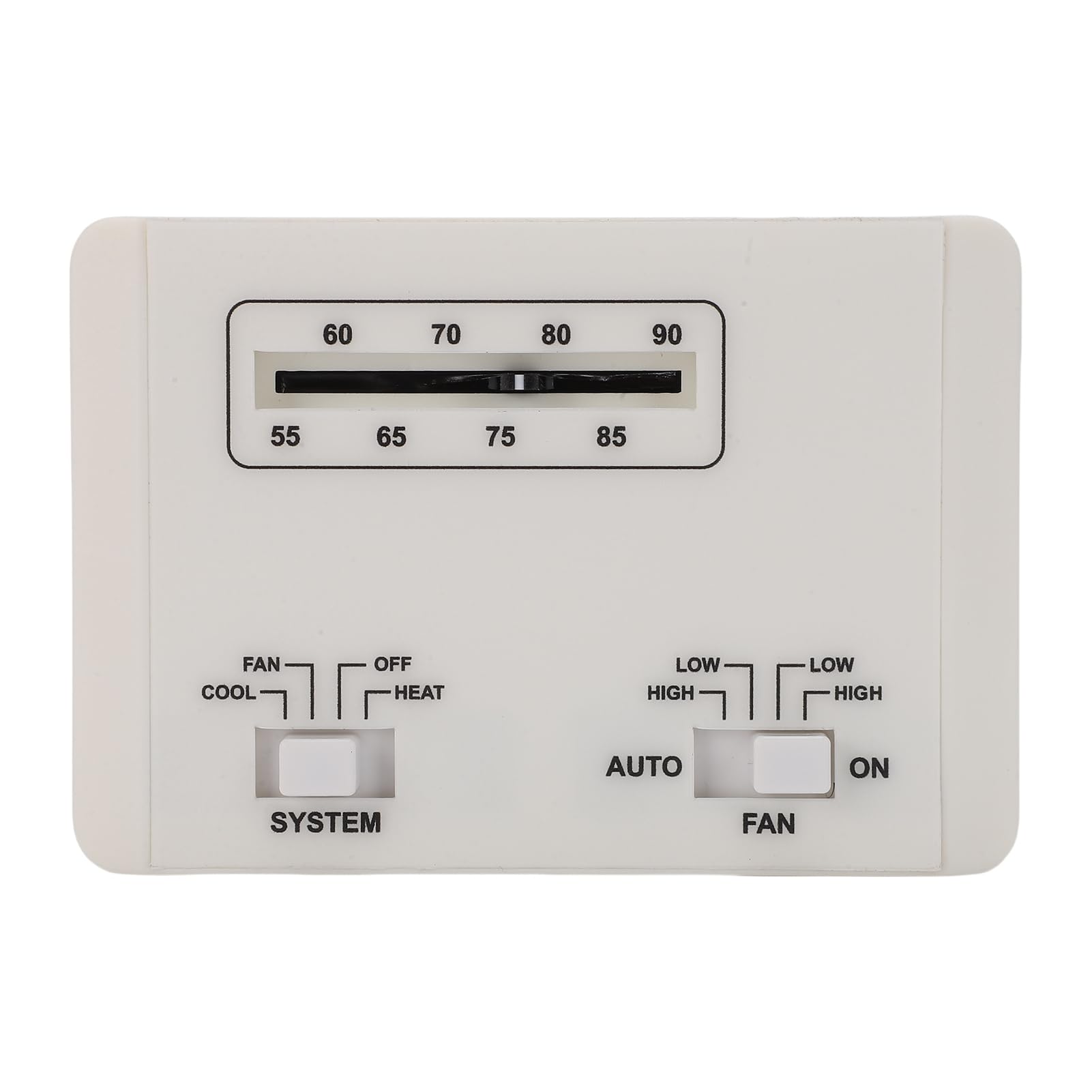 Modèle 7330F3852 Thermostat de Chauffage/refroidissement à un étage de Remplacement pour la Série Mach avec Contrôle Infini, Idéal pour le Contrôle de la Température des