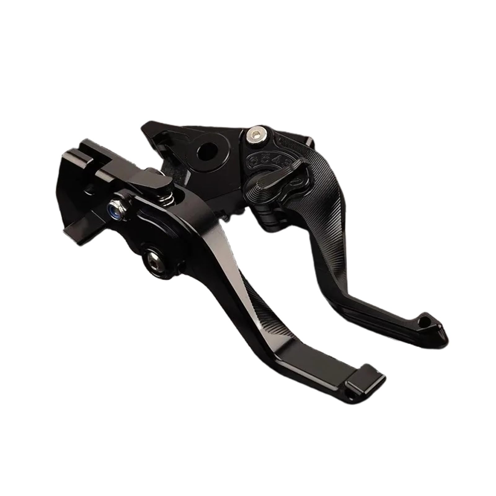 Alinng Black Clutch Brake Lever Handle For Cf&Moto 450Mt 800Mt 800Mtx 700Clx Heritage/Adventure Motorcycle Adjustable Short Brake Clutch Levers
