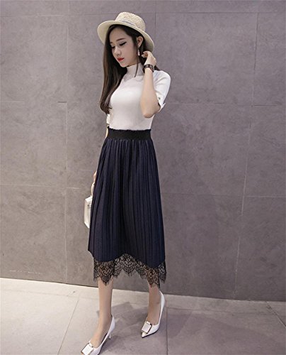 Robe big swing femme navy blue H&H HY en taille S coupe évasée
