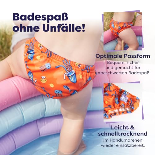 Bambino Mio Wiederverwendbares Schwimmhöschen (7–9 kg), Alter: 6–12 Monate – Ansicht 2