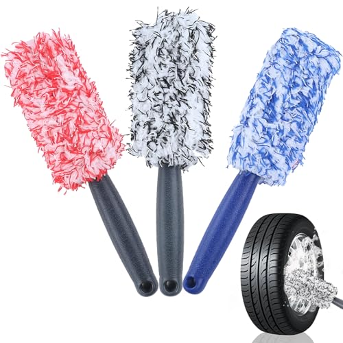 banjiabb 3 Stück Felgenbürste,Felgenbürste Auto,Felgen Bürste,Felgenreiniger Bürste,Premium Mikrofaser Felgenreiniger Bürste,Felgenbürste Alufelgen,Microfaser FelgenBürste,für Alle Felgentypen Eine banjiabb 3 Stück Felgenbürste,Felgenbürste Auto,Felgen Bürste,Felgenreiniger Bürste,Premium Mikrofaser Felgenreiniger Bürste,Felgenbürste Alufelgen,Microfaser FelgenBürste,für Alle Felgentypen Eine