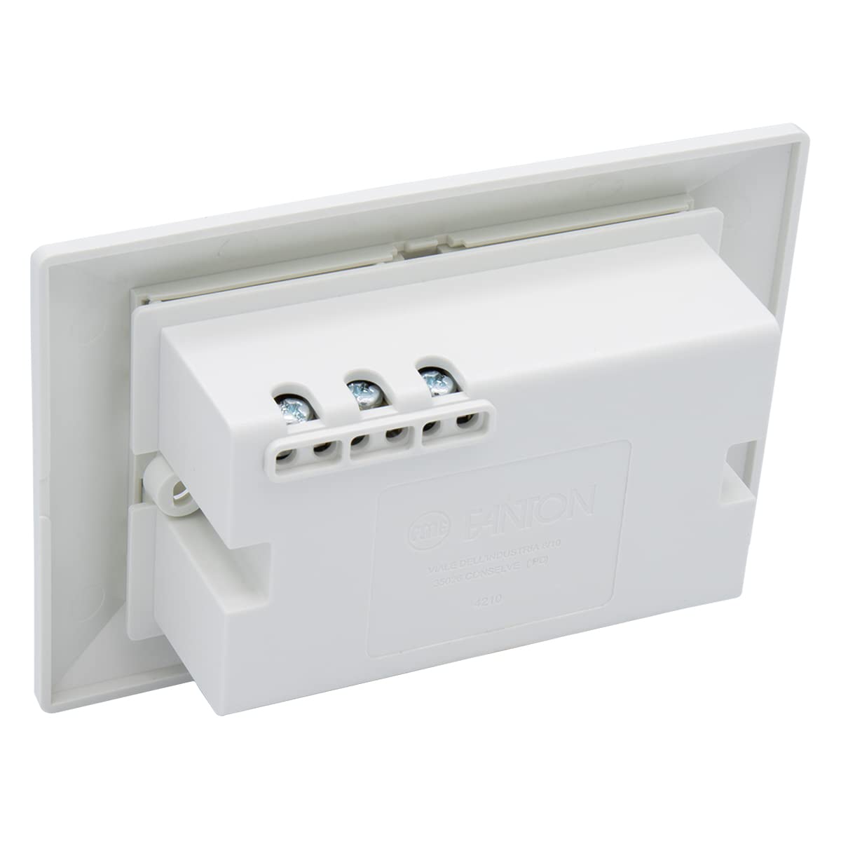 FANTON 42100S kit Multipresa universale da incasso OPERA/PLA doppia presa bipasso schuko 2P+T 16A precablata per scatola a 3 moduli + scatola da parete inclusa (Confezione da 2)