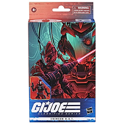 Boneco G.I. Joe Classified Series, Figura 15 cm com Acessórios - Crimson B.A.T - F4032 - Hasbro