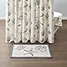 Madison Park Bayside 100% Cotton Tufted Non-Slip Absorbent Ultra Soft Seashells Beach Style Bath Mat Bathroom Rugs, 21X34