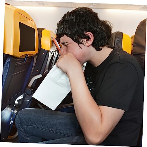 HEALLILY 250 Unidades Avião Para Crianças Sacos De Vômito Descartáveis ​​para Adultos Malas De Viage