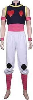 H×H ヒソカ コスプレ 衣装 ウィッグ Amazon.co.jp: ハンター×ハンター ヒソカ コスプレ衣装 ウィッグ