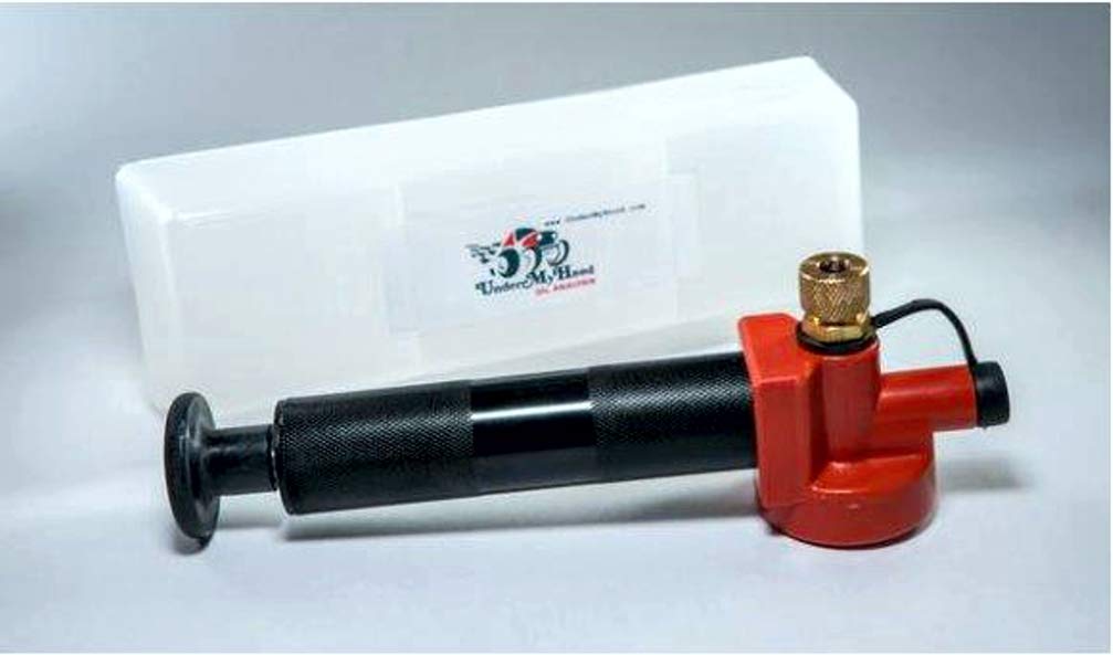 Oil Analysis Premier Sample Pump by Under My Hood - Including Live Port and Storage Case