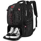 LEICHT ZU LAGERN: Schulrucksack Mädchen Jungen hat ein separates Schuhfach und zwei Laptopfach für 15.6 Zoll Laptops. Das größte Fach fasst Kleidung und Reiseutensilien für eine Woche. Zwei Frontfächer mit mehreren Taschen für schnellen Zugriff, Federmäppchen und Schlüsselbund sorgen dafür, dass Ihre Sachen organisiert und leicht zu finden sind. Auf der Rückseite des Rucksack befindet sich eine diebstahlsichere versteckte Reißverschlusstasche zur Aufbewahrung Ihrer persönlichen Gegenstände