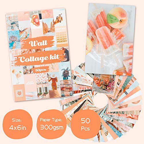 50 stuks esthetische foto’s voor wandcollage, set van 50 stuks, 10x15 cm/4 x 6 inch, collage, warme kleur… - Afbeelding 4