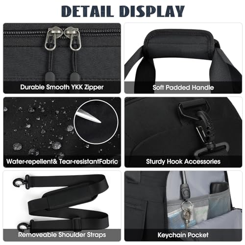 Sports-Gym-Bag-with-Shoes-Compartment-and-Wet-Pocket-40L-Travel-Duffle-Bag-for-Men-and-Women-Water-Resistant-Sports-Holdall-for-Swimming