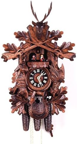 Cuckoo Clock Hunting Clock, Hanging Animals