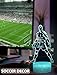 ARERG Soccer Night Light for Boys, 16 Colors Changing Dimmable with Remote, Siuuuu Celebration Figurine Lamp, Creative Soccer Decor Gifts for Girls Teens Men Birthday Christmas