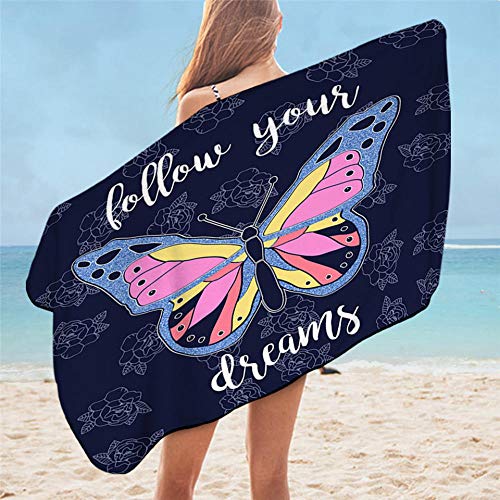 Couverture douce microfibre papillon pour un moment de bien-être absolu