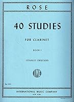 Rose: 40 Studies for Clarinet, Book 1 B00F5FYL4G Book Cover