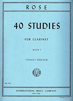 Paperback Rose: 40 Studies for Clarinet, Book 1 Book