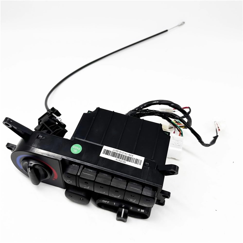 Air Con Switch Compatible with Hyundai for Starex H1 for I800 for Libero Car Front Air Conditioning Control Panel AC Control Switch 972604A101