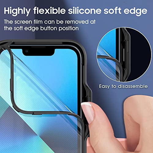 DAWEIXEAU Custodia iPhone 13 Pro, Custodia per