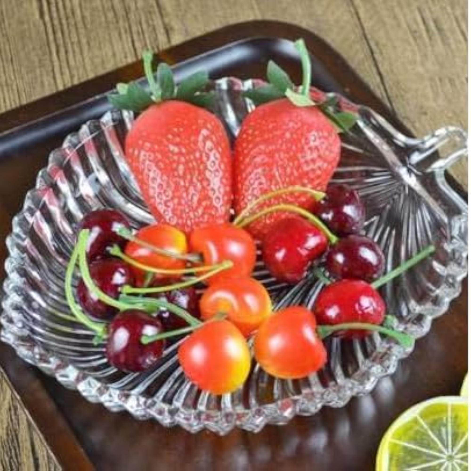 Stylish Transparent Plate for Dinner, Lunch, Snacks