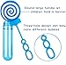 Kyrieval 24 pcs Mini Bubble Wand Set 4 Colors Party Favors Toy for Kids Birthday Party Gift