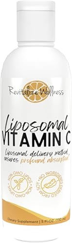 Vitamina C liposomal  1,000 mg de vitamina C  Absorción profunda, pura, sin maíz y sin OGM  30 porciones