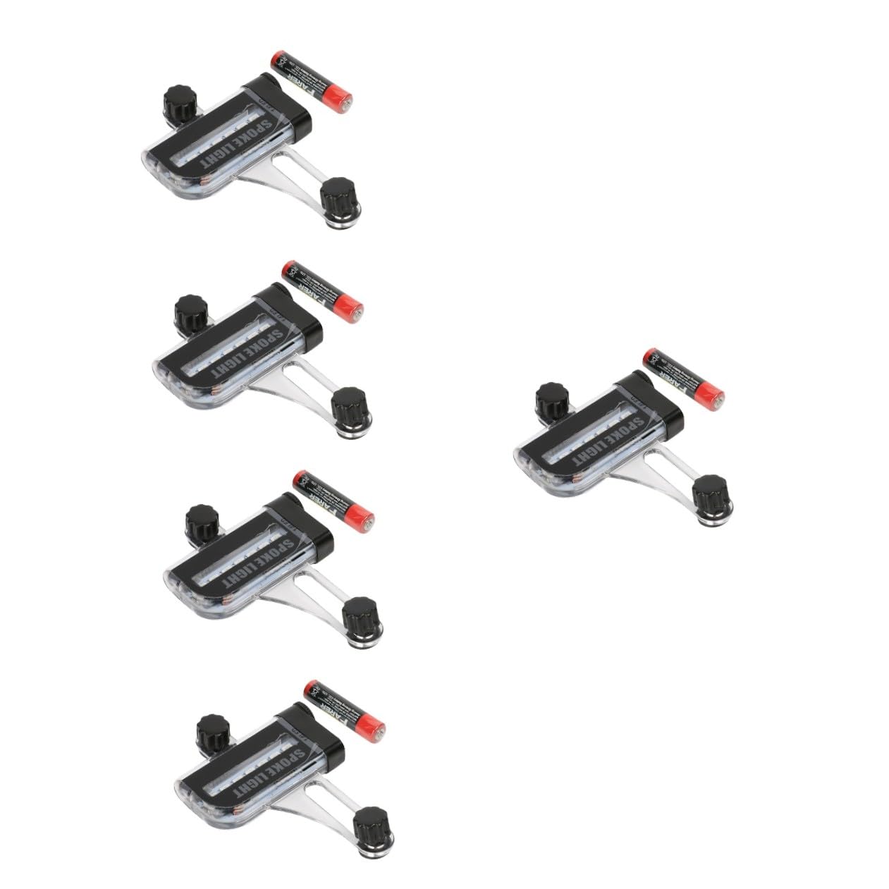 TOYANDONA Lumières Décoratives De Roues Moyeu Lumières De Roues De Vélo Lampe De Vélo Décorative Feux De Vélo à La Mode Lampes De Roue De Vélo Feux De Vélo Décoratifs Plastique