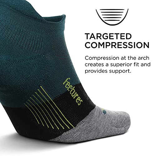 Image of Feetures Elite Ultra Light No Show Tab Sock Wave