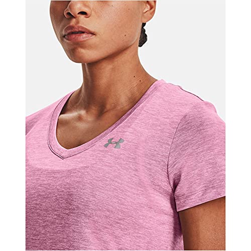 Image of Under Armour Womens Tech V-Neck Twist Short-Sleeve T-Shirt