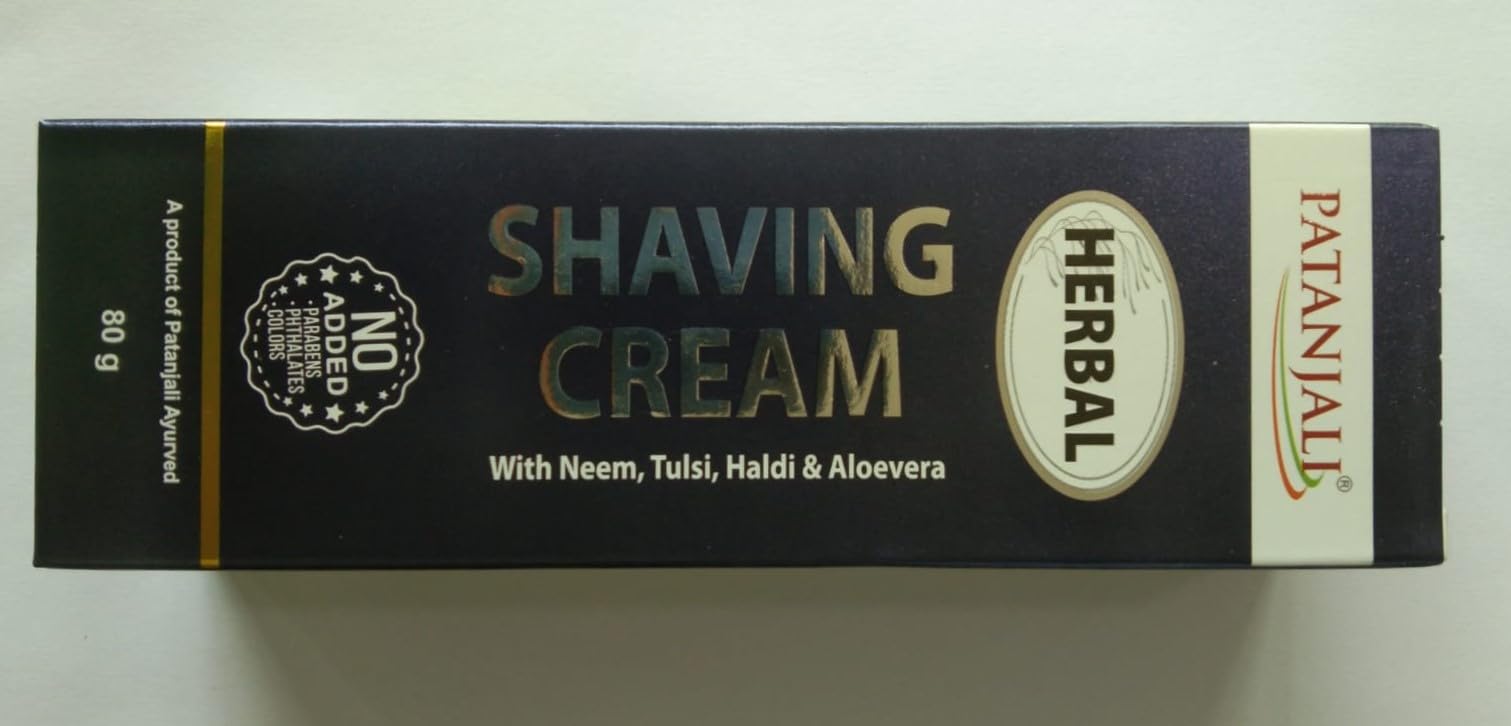 Patanjali Herbal Shaving Cream Pack Of 2 - 200 Gm (B077MTFMF5) Amazon Price History, Amazon Price Tracker