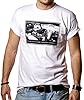 MAKAYA Funny Slogan T-Shirts for Men Fear and Loathing in Las Vegas White Size XL #1