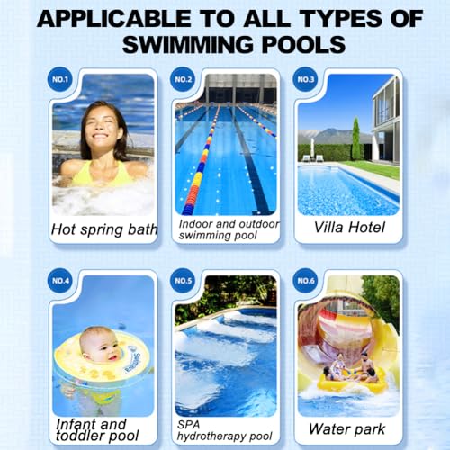 Escalera para piscina de acero inoxidable con 3 peldaños antideslizantes miniatura 3