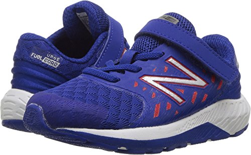 New Balance Baby-Boy's Urge V2 Hook and Loop, Blue/RED, 8 Extra Wide US Infant2