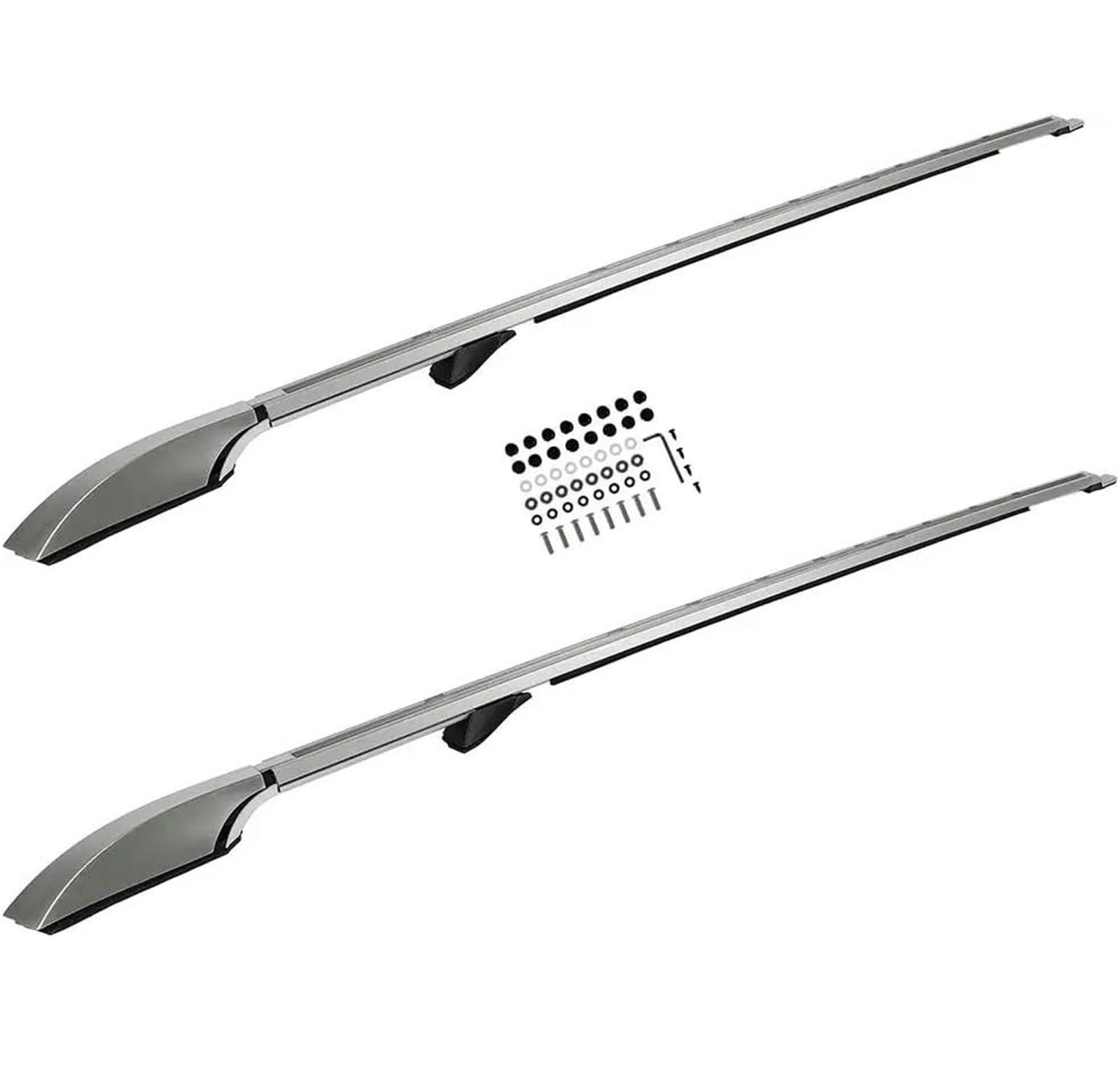 2 Stücke Seite Schiene Bar Dach Schiene Racks Für Land Für Rover Für Discovery Lr3 2004-20016 Gepäckhalter
