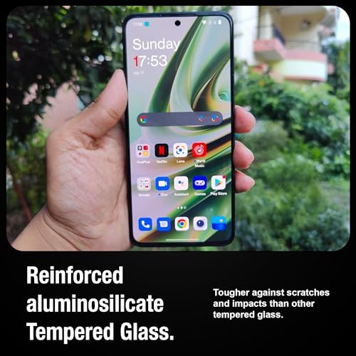 Image of Supershieldz NeoGuard HD+ Tempered Glass Screen Protector Guard for OnePlus 10R 5G and 10T, 9H Hardness, Edge-to-Edge, Military Grade Protection, Easy Installation Kit